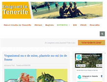 Tablet Screenshot of emigrantintenerife.info
